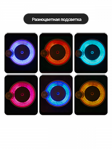 Увлажнитель воздуха для дома аккумуляторный с подсветкой Огонёк OG-HOM03 Белый